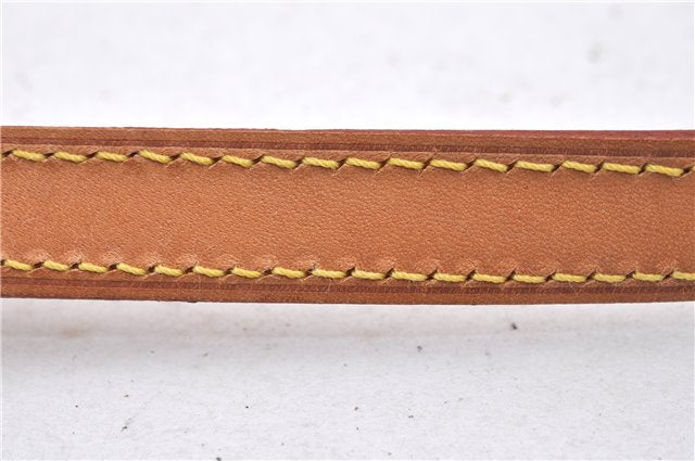 Authentic Louis Vuitton Leather Shoulder Strap Beige 39