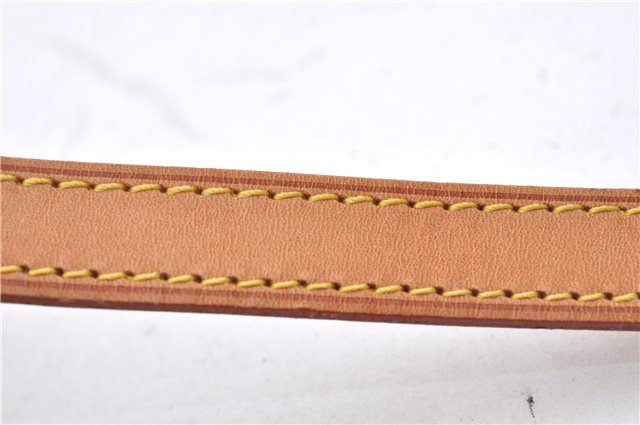 Authentic Louis Vuitton Leather Shoulder Strap Beige 39