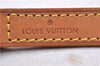 Authentic Louis Vuitton Leather Shoulder Strap Beige 39" LV 3084D