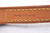 Authentic Louis Vuitton Leather Shoulder Strap Beige 39" LV 3084D