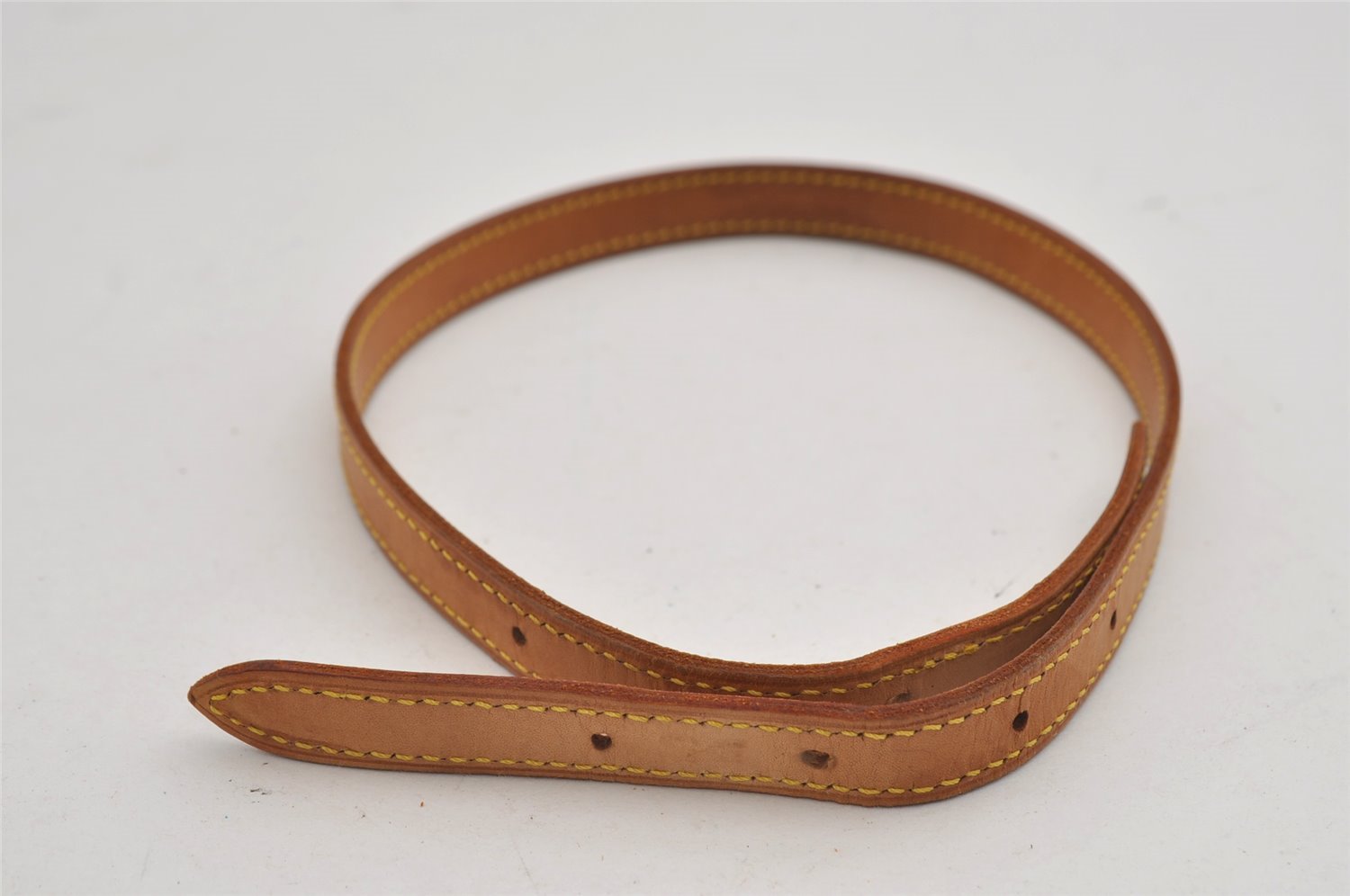 Authentic Louis Vuitton Leather Shoulder Strap For Bucket PM 27.6