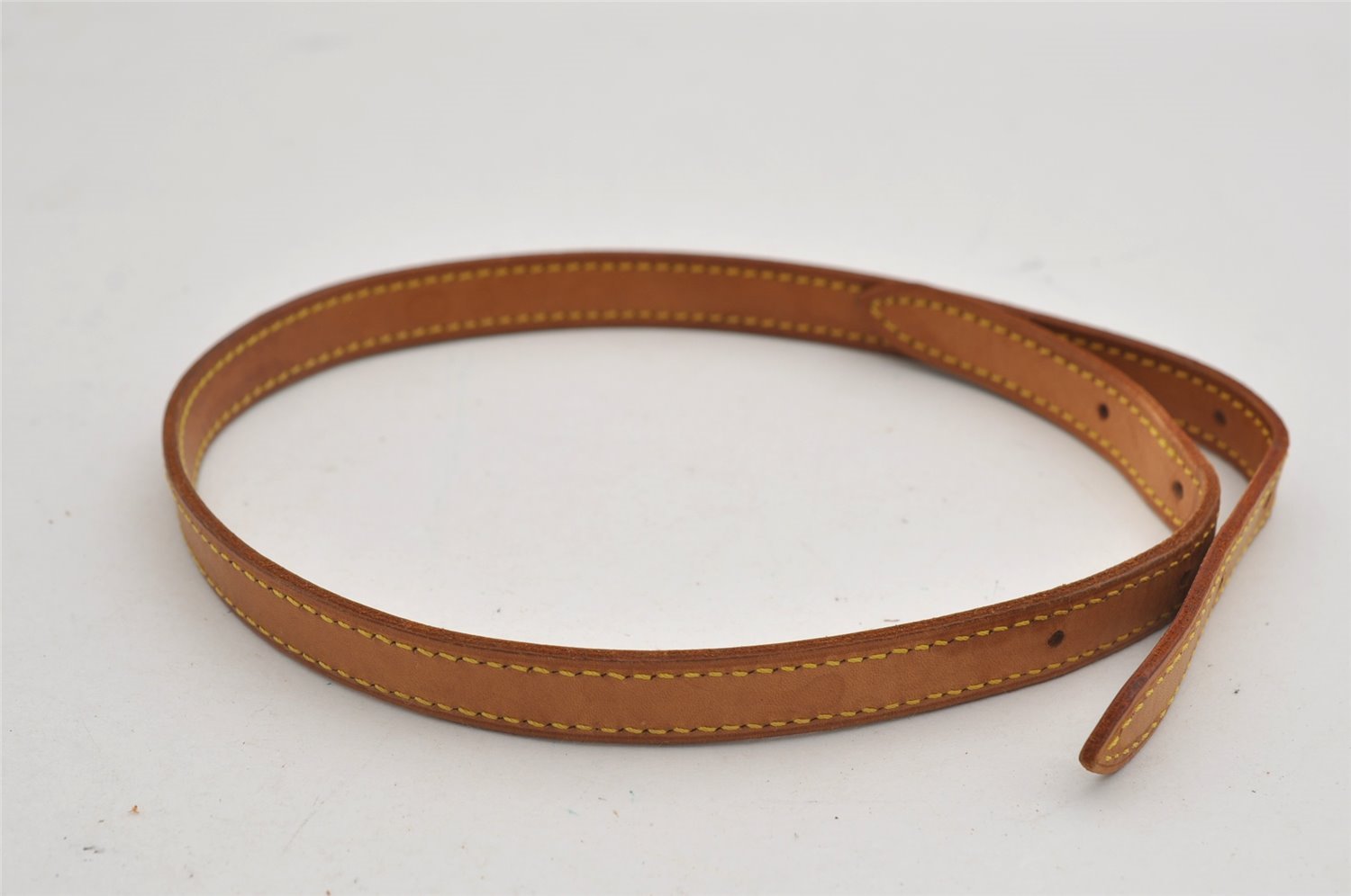 Authentic Louis Vuitton Leather Shoulder Strap For Bucket PM 27.6