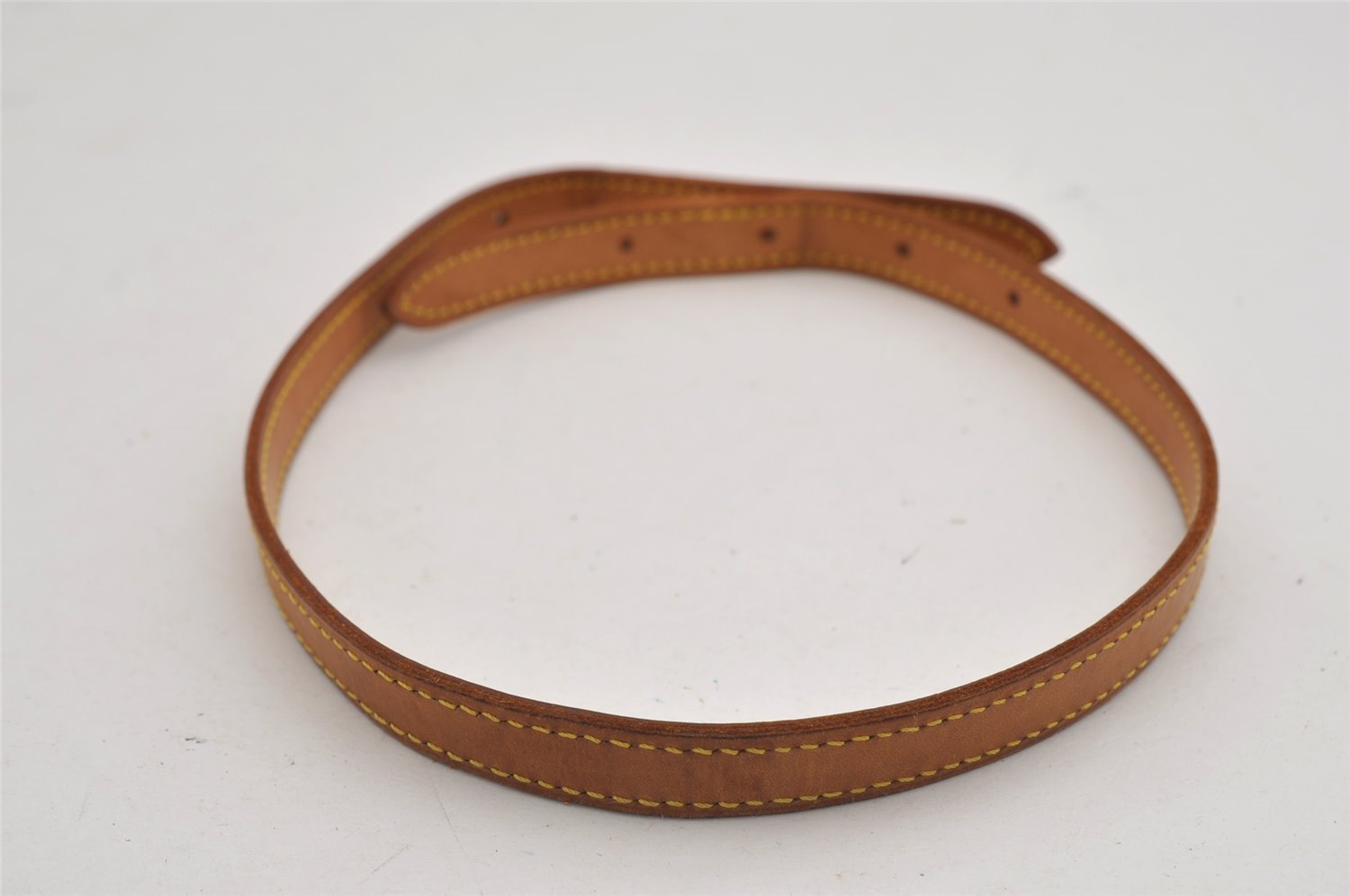 Authentic Louis Vuitton Leather Shoulder Strap For Bucket PM 27.6