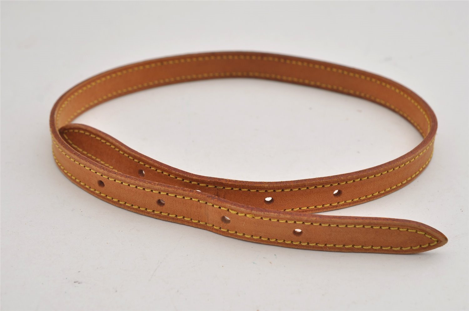 Authentic Louis Vuitton Leather Shoulder Strap For Bucket PM 27.6