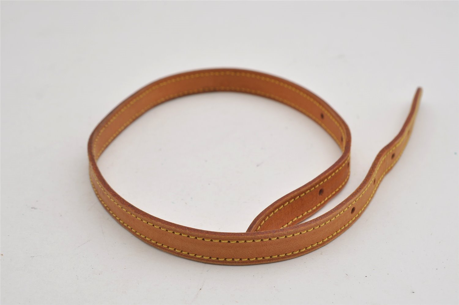 Authentic Louis Vuitton Leather Shoulder Strap For Bucket PM 27.6