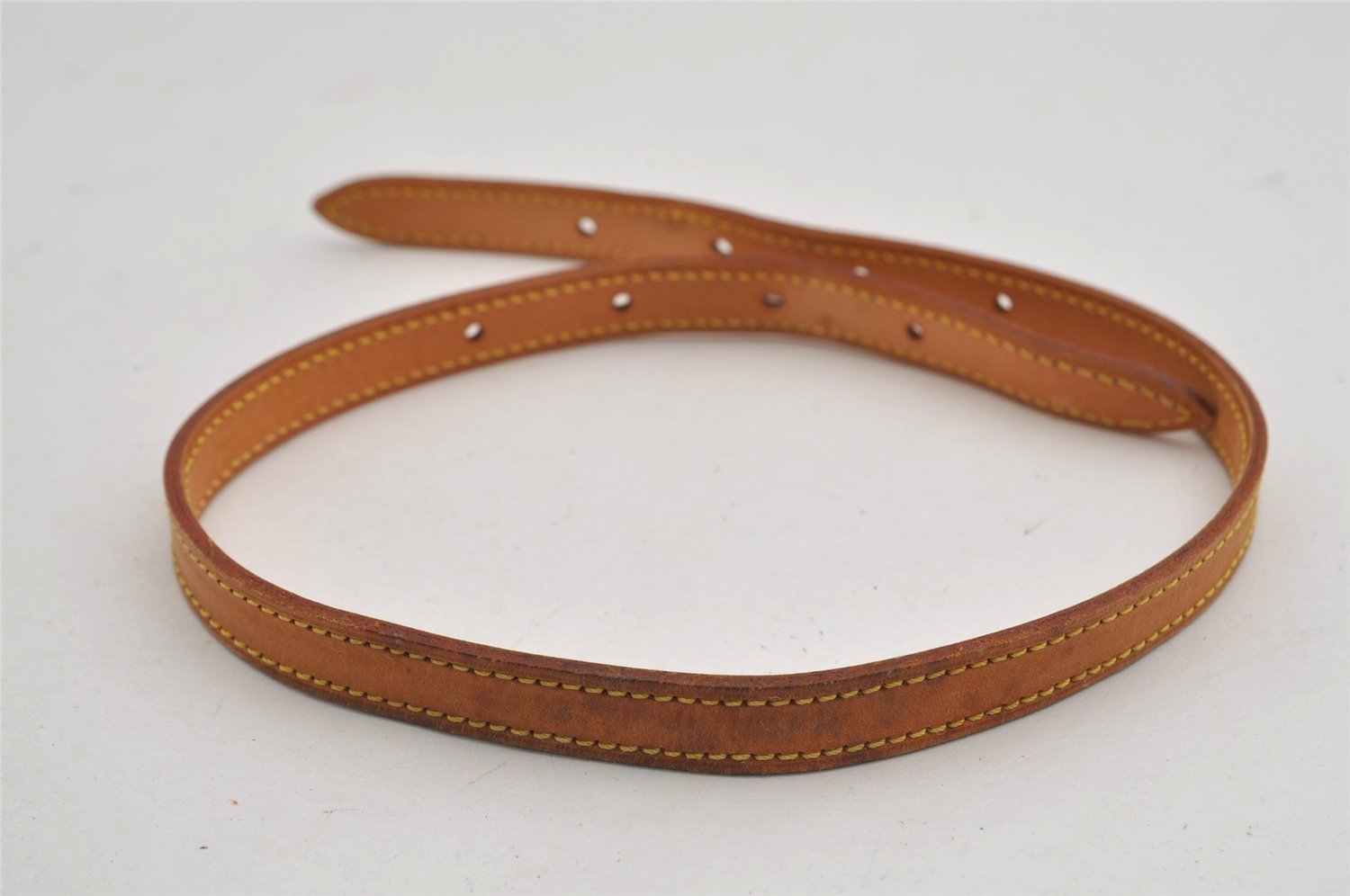 Authentic Louis Vuitton Leather Shoulder Strap For Bucket PM 27.6