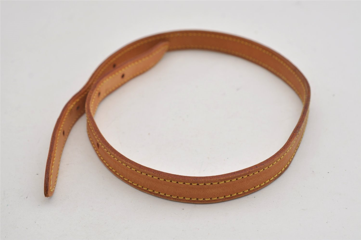 Authentic Louis Vuitton Leather Shoulder Strap For Bucket PM 27.6