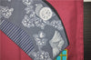 Authentic HERMES Carre 90 Scarf "Kimonos et Inros" Silk Purple 3085E