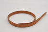 Authentic Louis Vuitton Leather Shoulder Strap For Bucket PM 27.6" Beige 3085I