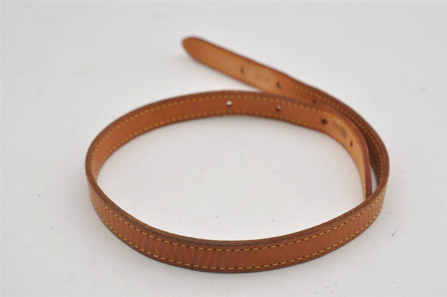 Authentic Louis Vuitton Leather Shoulder Strap For Bucket PM 27.6