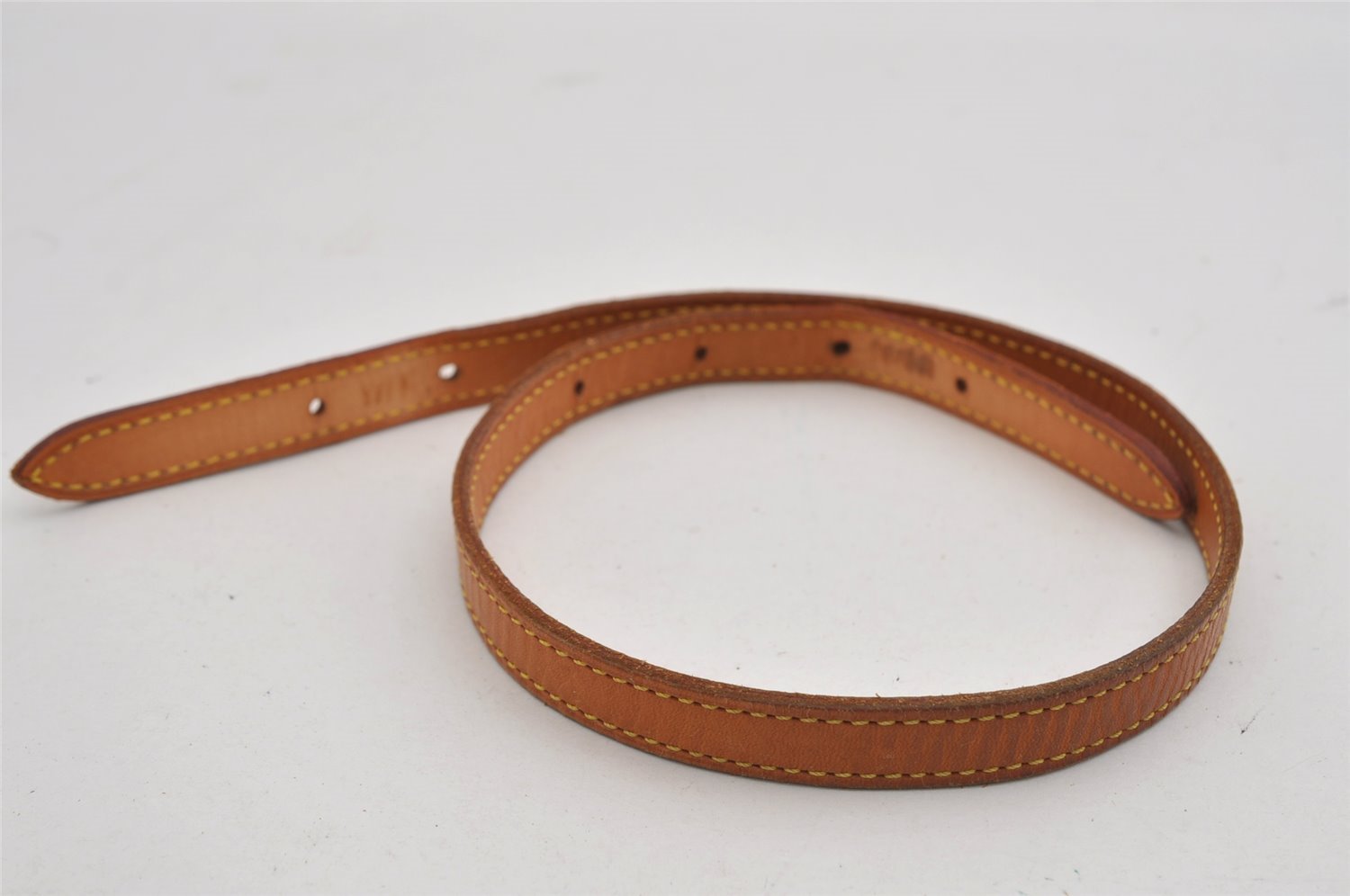 Authentic Louis Vuitton Leather Shoulder Strap For Bucket PM 27.6