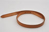 Authentic Louis Vuitton Leather Shoulder Strap For Bucket PM 27.6" Beige 3085I