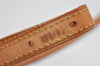 Authentic Louis Vuitton Leather Shoulder Strap For Bucket PM 27.6" Beige 3085I