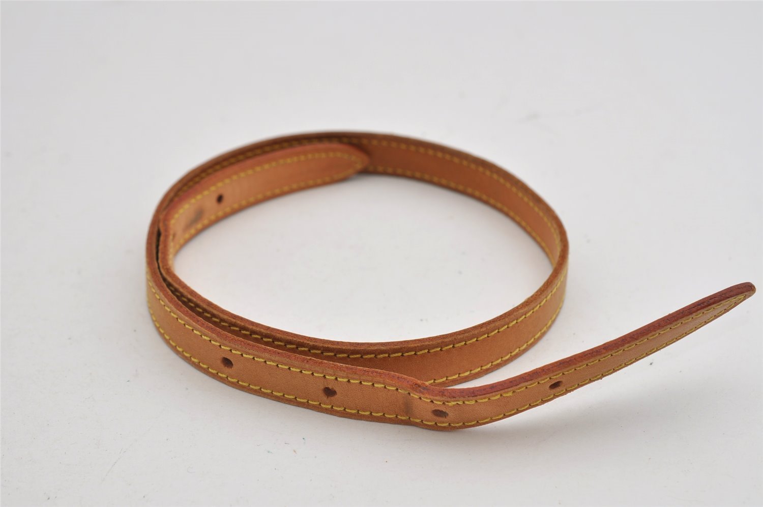 Authentic Louis Vuitton Leather Shoulder Strap For Bucket PM 27.6