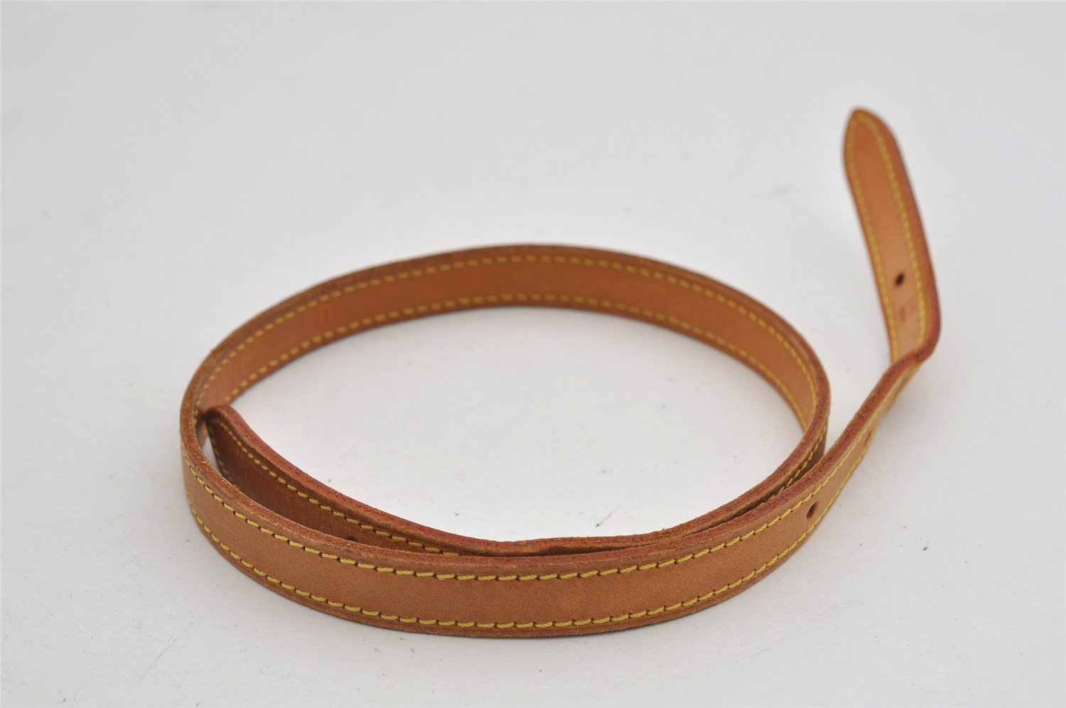 Authentic Louis Vuitton Leather Shoulder Strap For Bucket PM 27.6