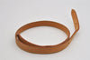 Authentic Louis Vuitton Leather Shoulder Strap For Bucket PM 27.6" Beige 3085I