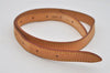 Authentic Louis Vuitton Leather Shoulder Strap For Bucket GM 31.9" Beige 3086I