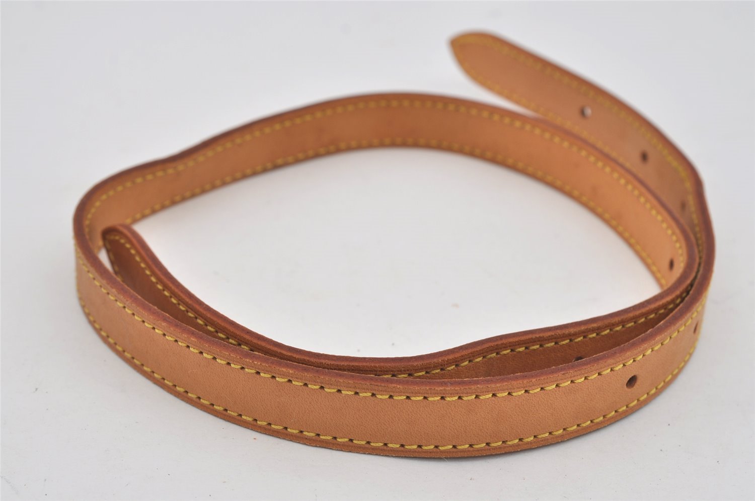 Authentic Louis Vuitton Leather Shoulder Strap For Bucket GM 31.9