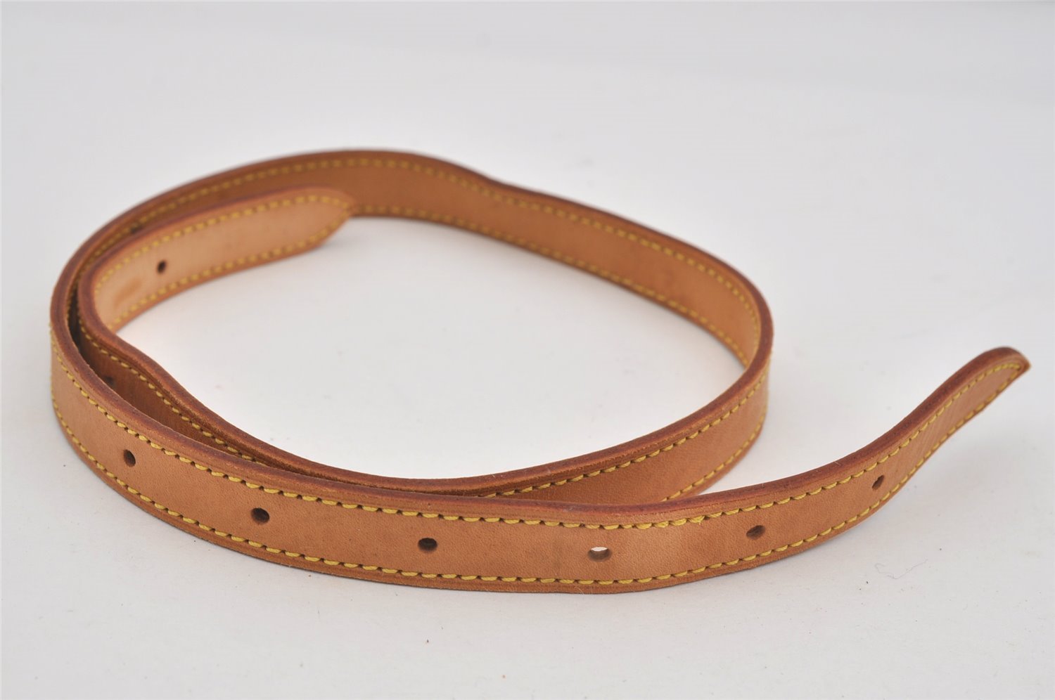 Authentic Louis Vuitton Leather Shoulder Strap For Bucket GM 31.9