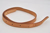 Authentic Louis Vuitton Leather Shoulder Strap For Bucket GM 31.9" Beige 3086I