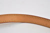 Authentic Louis Vuitton Leather Shoulder Strap For Bucket GM 31.9" Beige 3086I