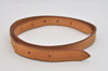 Authentic Louis Vuitton Leather Shoulder Strap For Bucket GM 31.9" Beige 3086I