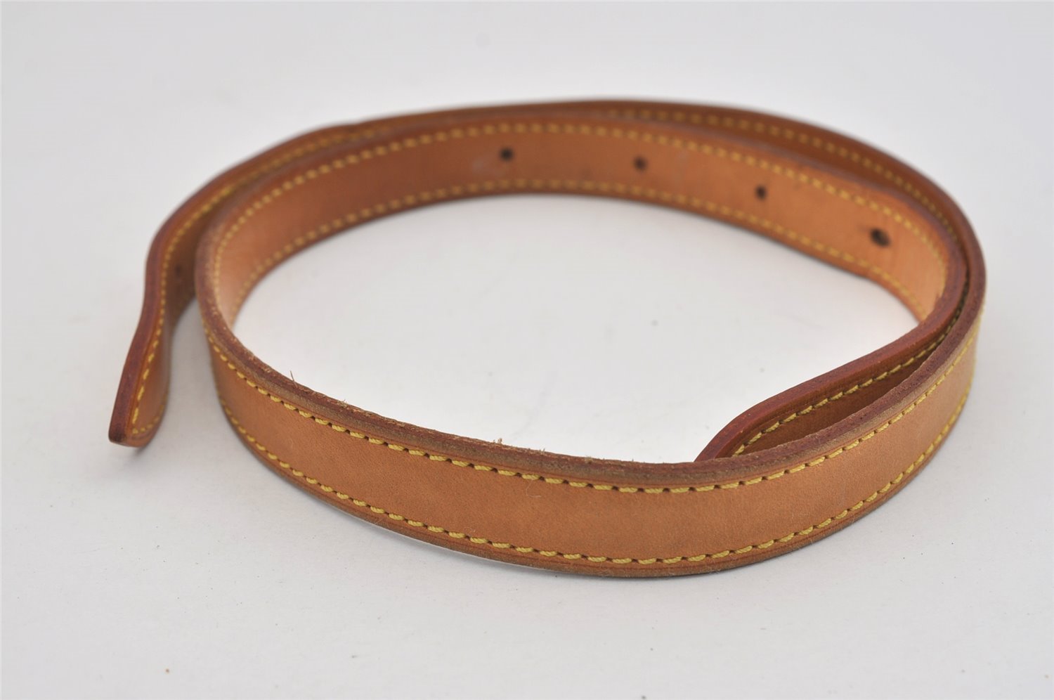 Authentic Louis Vuitton Leather Shoulder Strap For Bucket GM 31.9