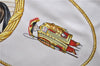 Authentic HERMES Carre 90 Scarf "Buckingham Palace" Silk Red 3087D