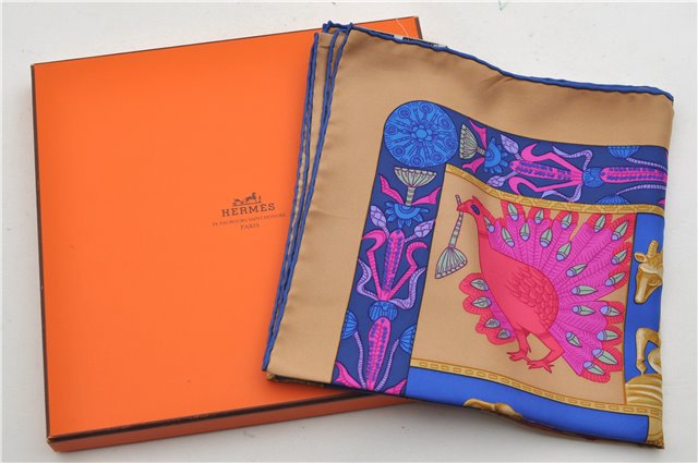 Authentic HERMES Carre 90 Scarf 