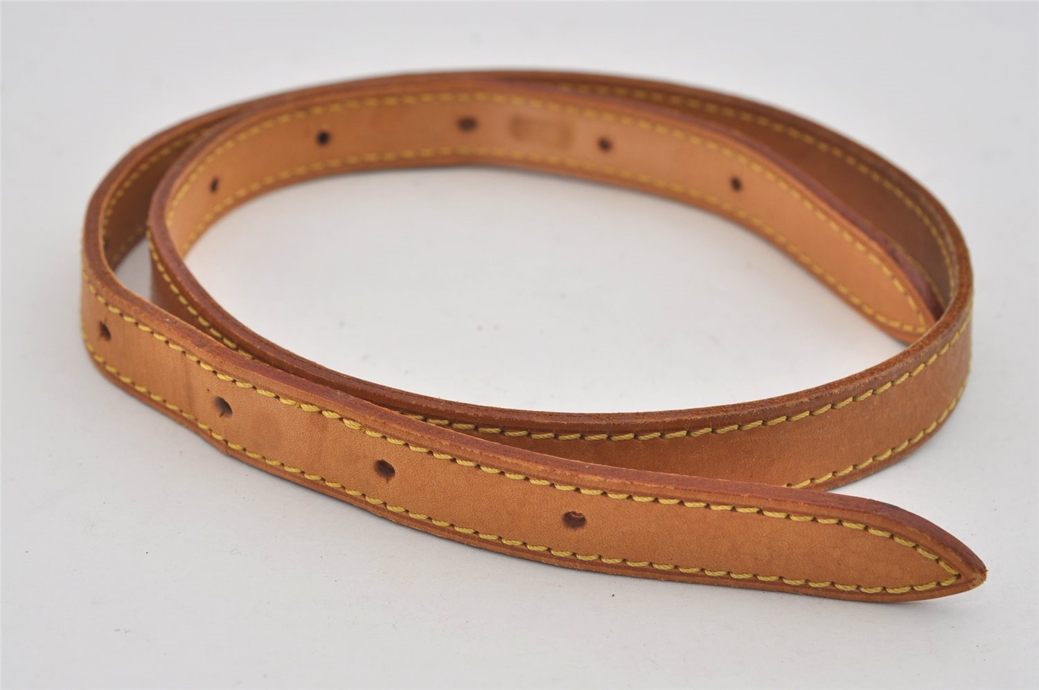 Authentic Louis Vuitton Leather Shoulder Strap For Bucket GM 31.9