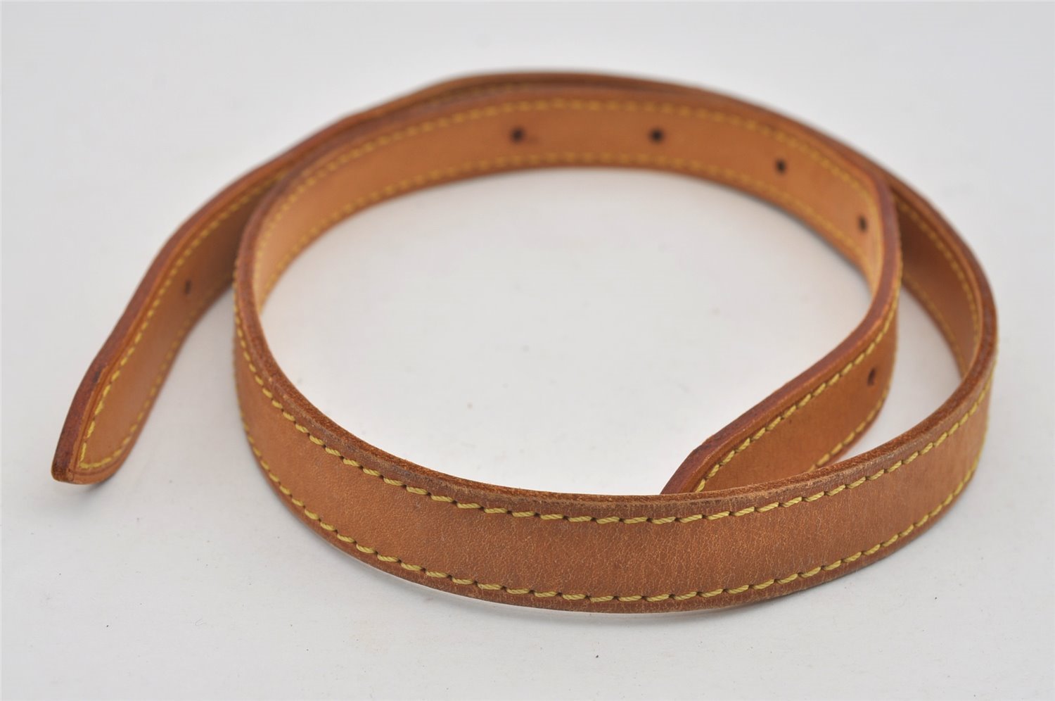 Authentic Louis Vuitton Leather Shoulder Strap For Bucket GM 31.9