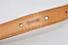 Authentic Louis Vuitton Leather Shoulder Strap For Bucket GM 31.9" Beige 3087I