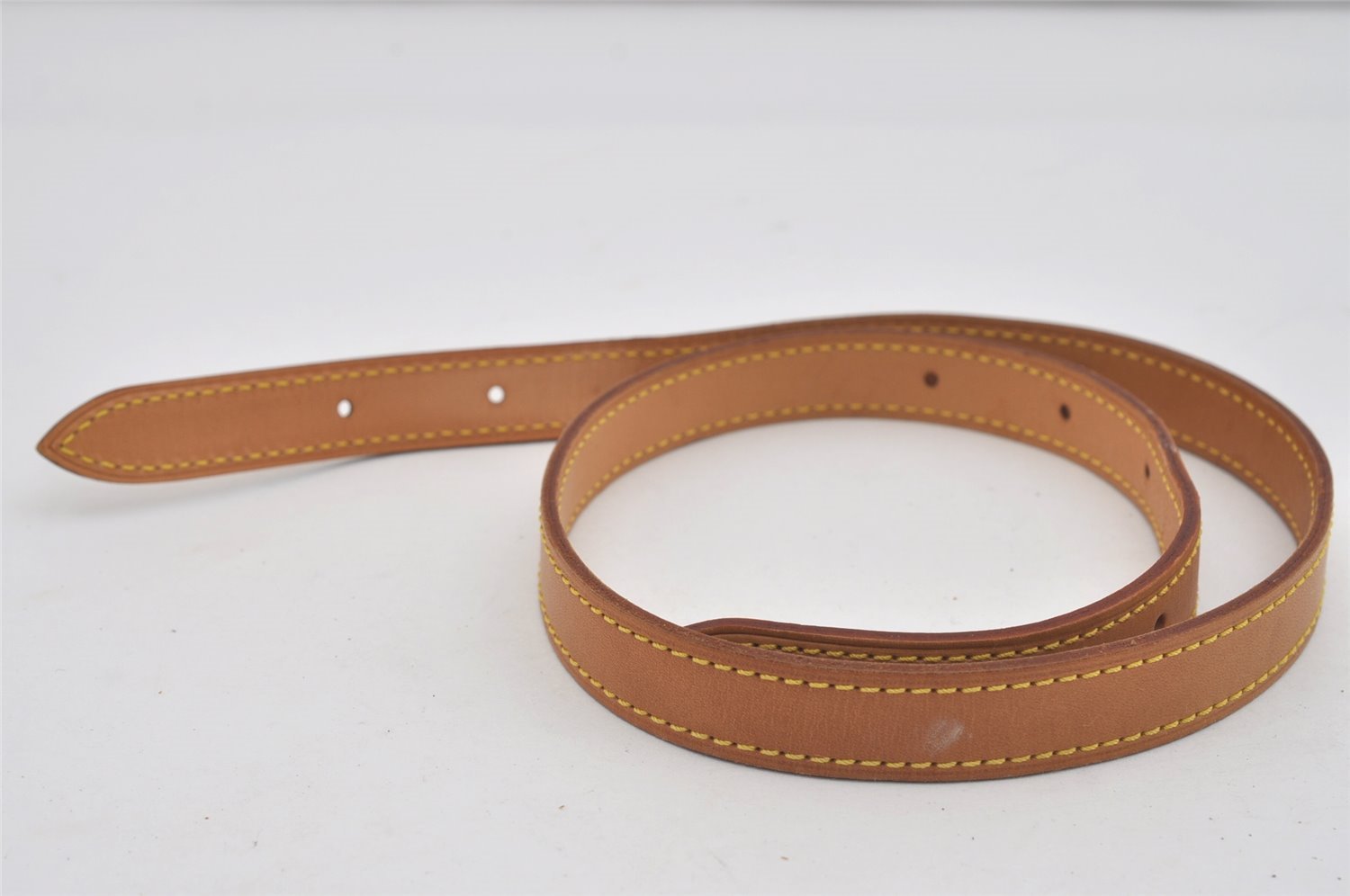 Authentic Louis Vuitton Leather Shoulder Strap For Bucket GM 31.9