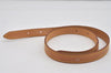 Authentic Louis Vuitton Leather Shoulder Strap For Bucket GM 31.9" Beige 3087I