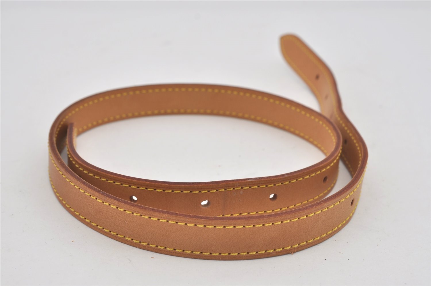 Authentic Louis Vuitton Leather Shoulder Strap For Bucket GM 31.9