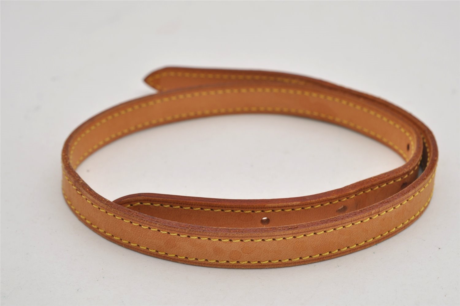 Authentic Louis Vuitton Leather Shoulder Strap For Bucket PM 27.6