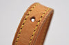 Authentic Louis Vuitton Leather Shoulder Strap For Bucket PM 27.6" Beige 3088I