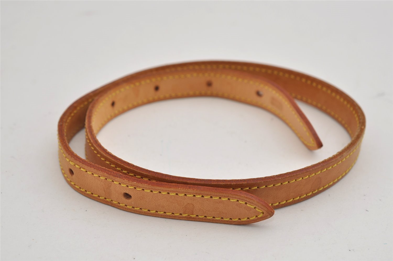 Authentic Louis Vuitton Leather Shoulder Strap For Bucket PM 27.6