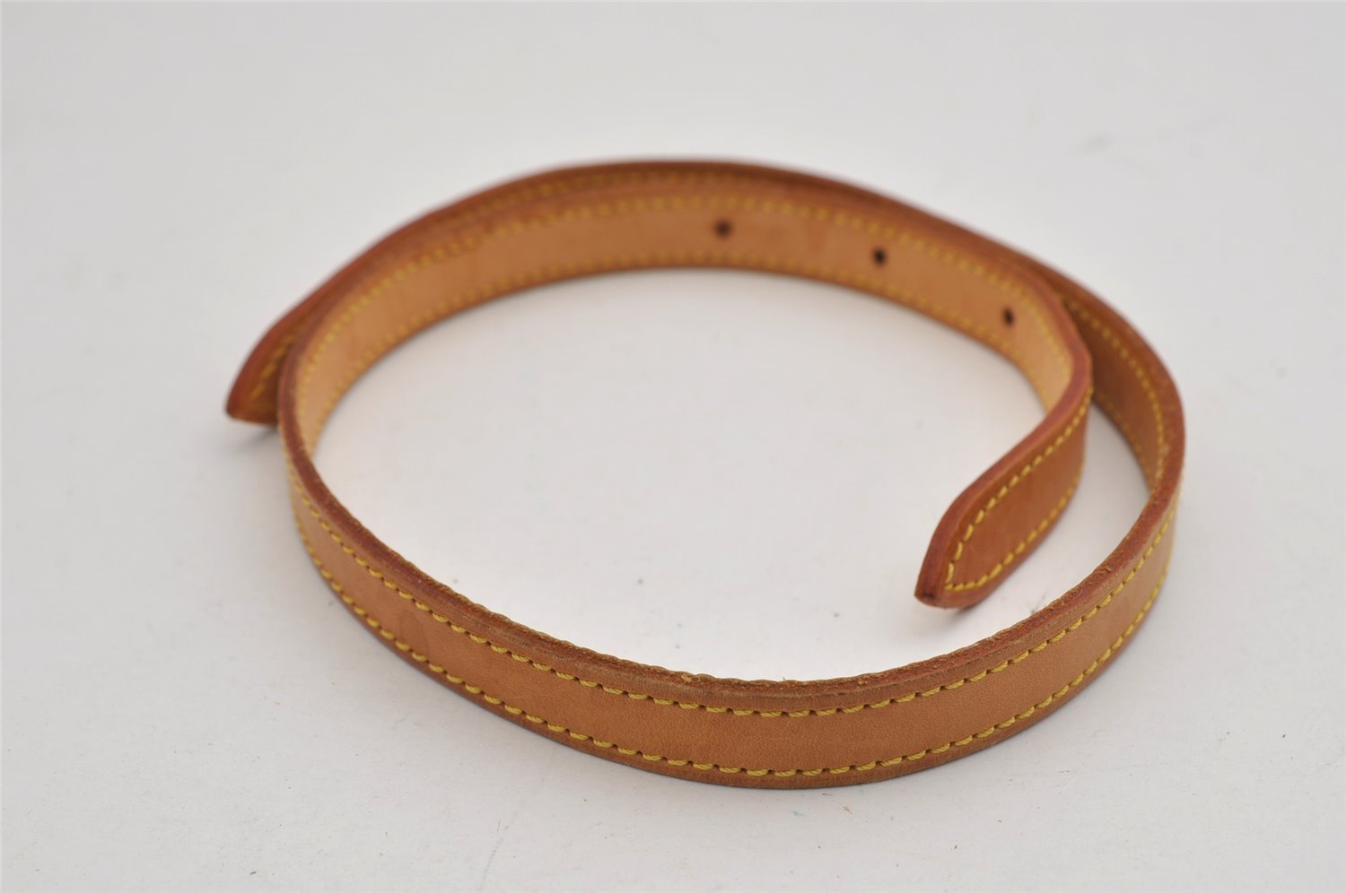 Authentic Louis Vuitton Leather Shoulder Strap For Bucket PM 27.6