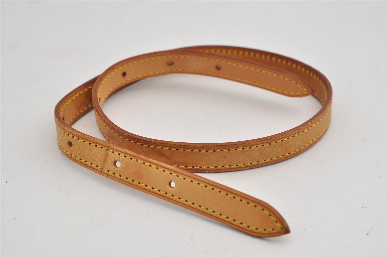 Authentic Louis Vuitton Leather Shoulder Strap For Bucket PM 27.6