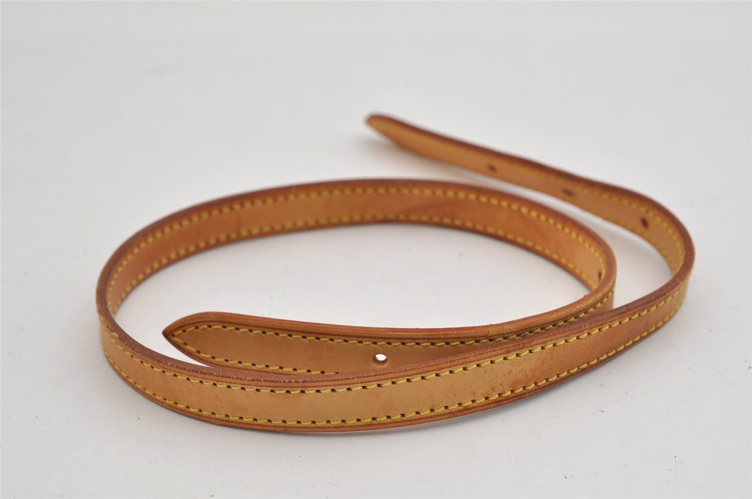 Authentic Louis Vuitton Leather Shoulder Strap For Bucket PM 27.6