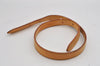 Authentic Louis Vuitton Leather Shoulder Strap For Bucket PM 27.6" Beige 3089I