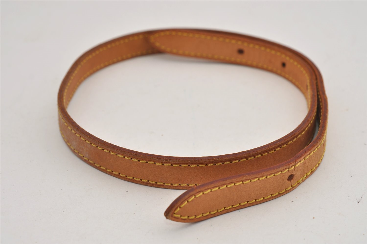 Authentic Louis Vuitton Leather Shoulder Strap For Bucket PM 27.6