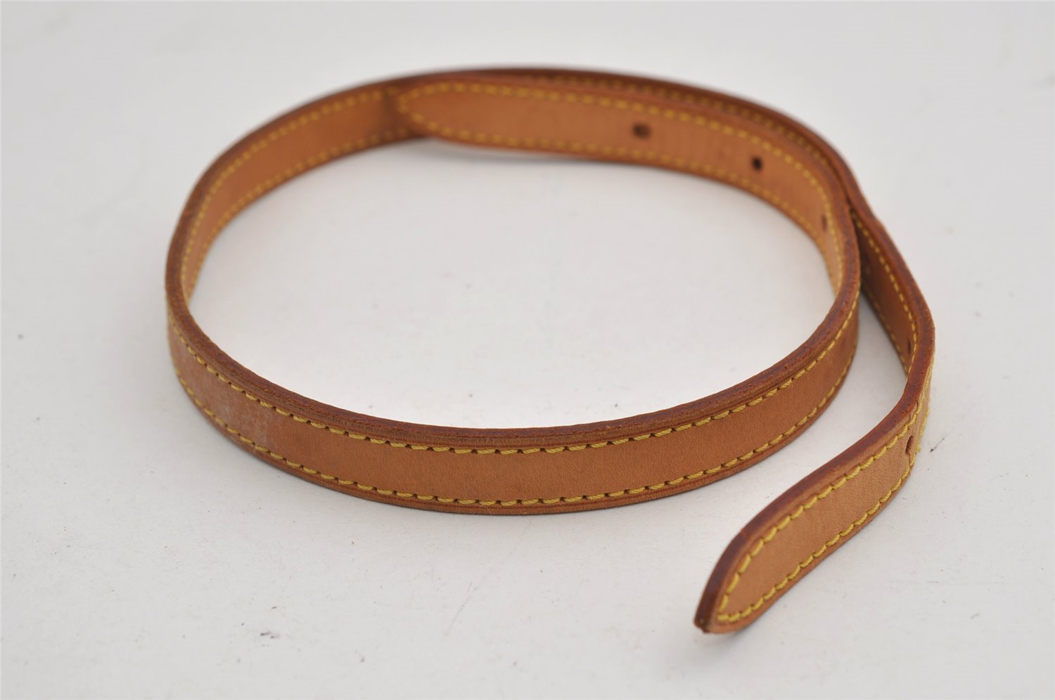 Authentic Louis Vuitton Leather Shoulder Strap For Bucket PM 27.6