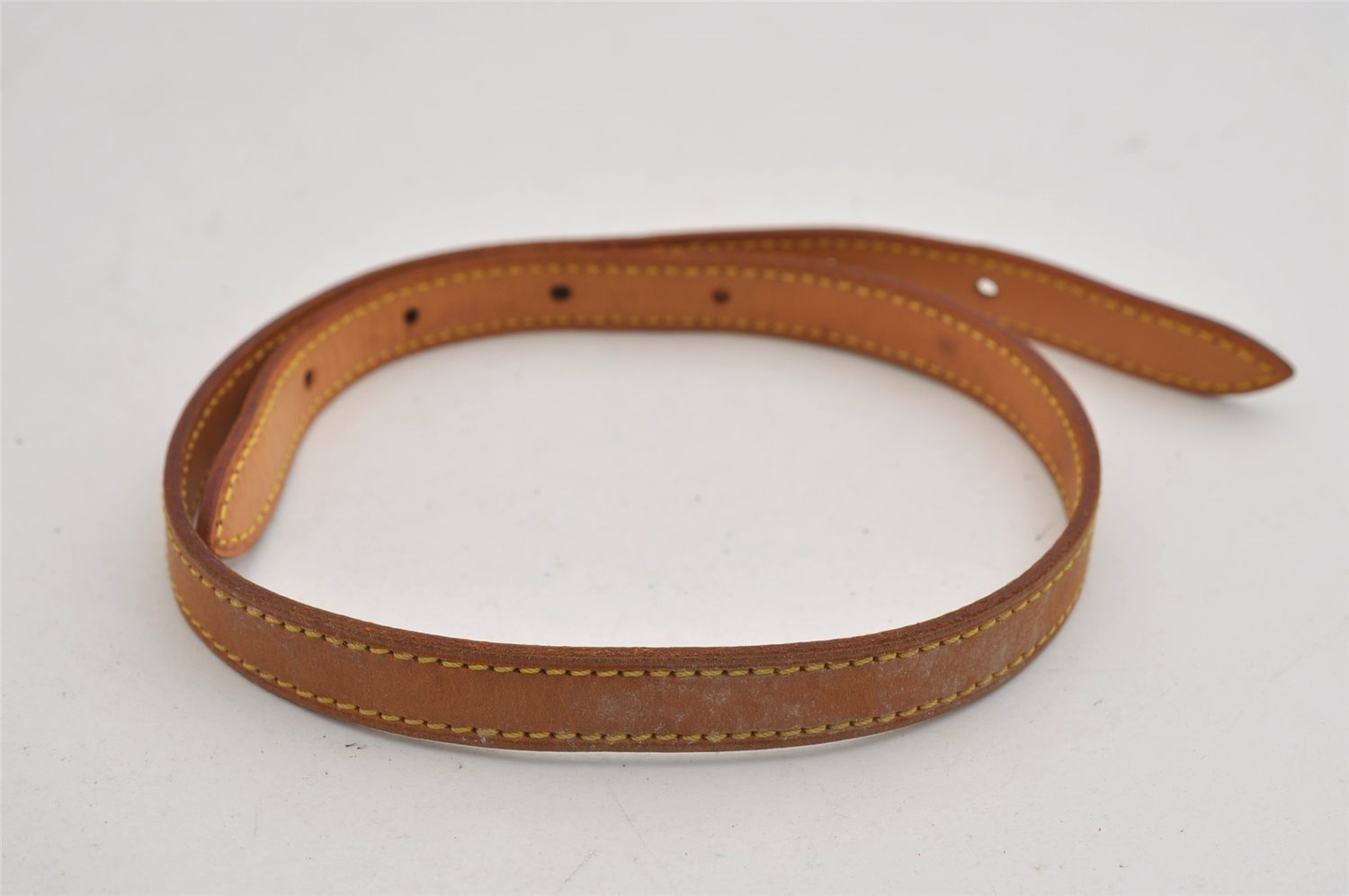 Authentic Louis Vuitton Leather Shoulder Strap For Bucket PM 27.6