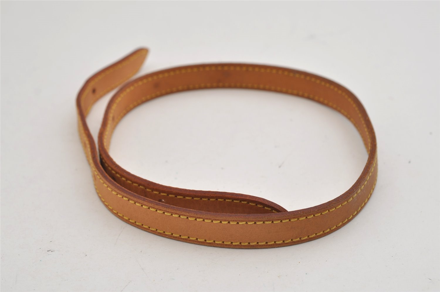 Authentic Louis Vuitton Leather Shoulder Strap For Bucket PM 27.6