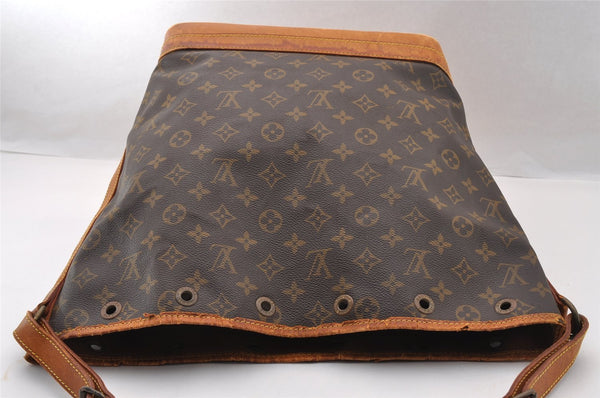 Authentic Louis Vuitton Monogram Noe Shoulder Drawstring Bag M42224 LV 3090I
