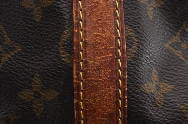 Authentic Louis Vuitton Monogram Noe Shoulder Drawstring Bag M42224 LV 3090I