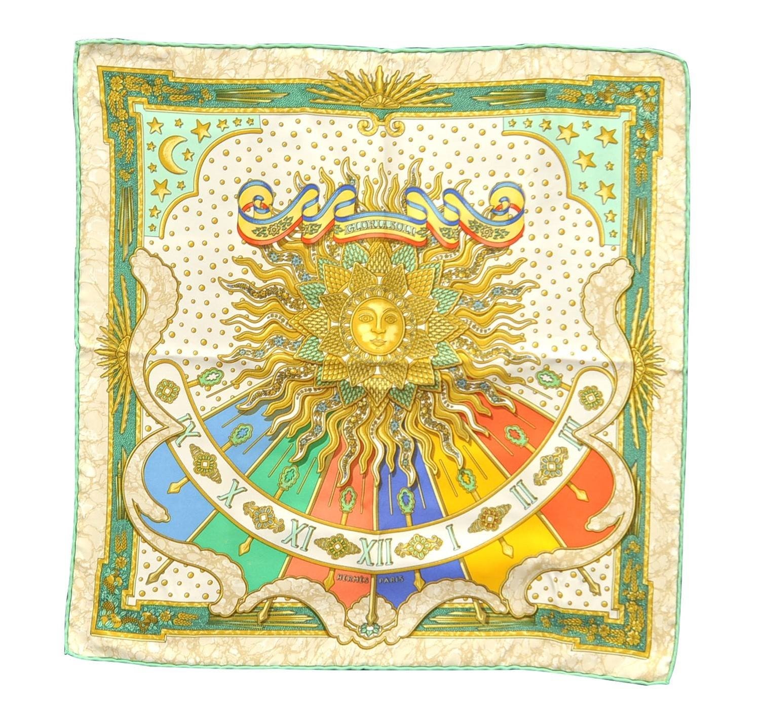 Auth HERMES Petit Carre 40 Scarf Handkerchief 