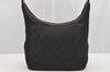 Authentic GUCCI Shoulder Hand Bag Purse GG Canvas Leather 01234 Brown 3093I